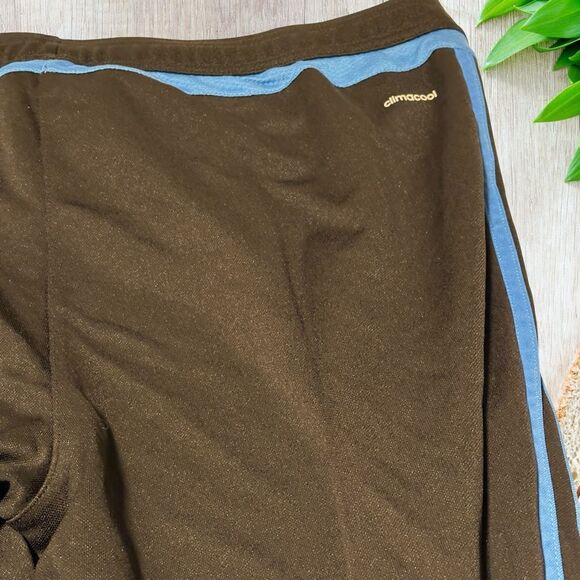 Adidas Womens Climacool Black‎ Joggers Size XL Blue Stripes Athletic Running - Picture 5 of 11